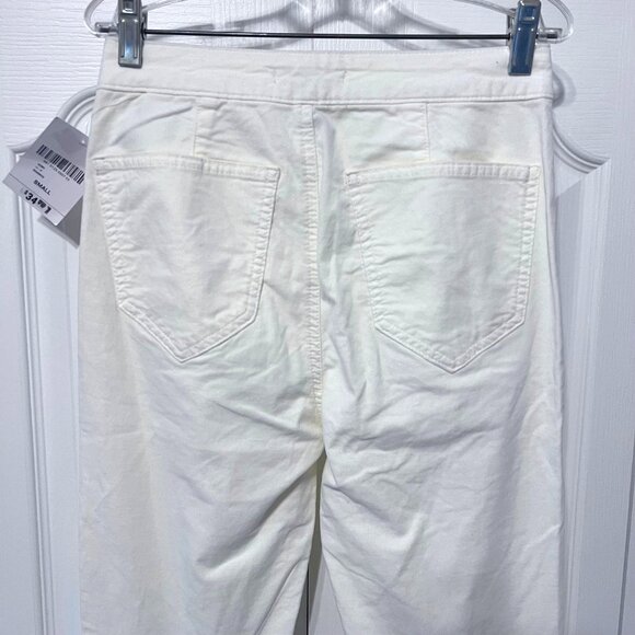 Forever 21-NWT-Small-Velvety Distressed Hippie Fringed High Waist Bell Bottom - Picture 13 of 16